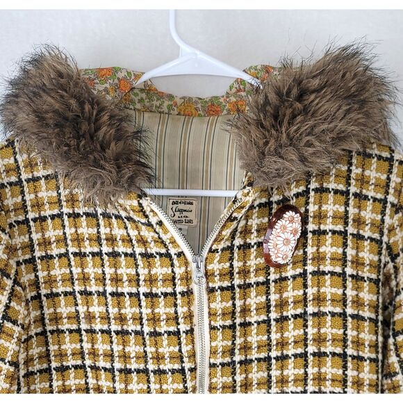 Vintage One of a Kind Limited Lines 3/4 length Winter Coat by J. Cappuccio Small - Picture 2 of 10